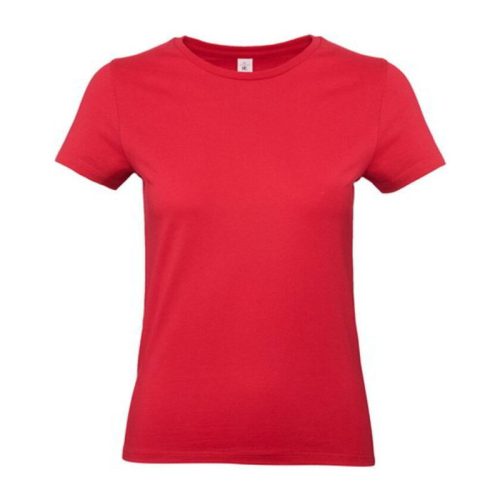 B&C B37E Exant 190 Kereknyakú Női Póló, red - XL