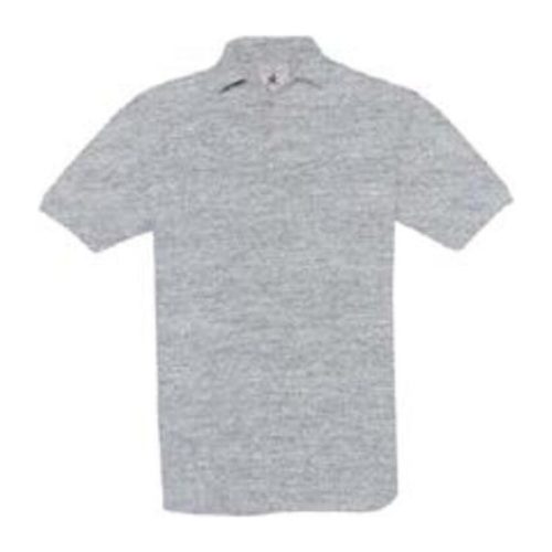 B&C O23 Safran piké póló, heather grey - XL