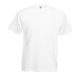 Fruit of the Loom F02 kereknyakú, rövid ujjú póló VALUEWEIGHT T, White - XL