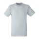 Fruit of the Loom F05 unisex rövid ujjú póló, HEAVY T, Heather Grey