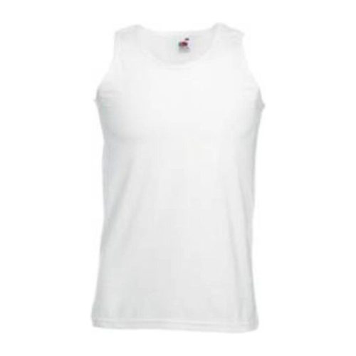 Fruit of the Loom F06 ujjatlan, sportos trikó, ATHLETIC VEST, White - M