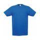 Fruit of the Loom F08 V-nyakú pamut póló, VALUEWEIGHT V-NECK T, Royal Blue - L