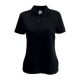 Fruit of the Loom F68 galléros Női póló LADY-FIT 65/35 POLO, Black - S