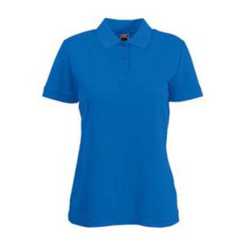 Fruit of the Loom F68 galléros Női póló LADY-FIT 65/35 POLO, Royal Blue - S