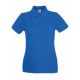 Fruit of the Loom FN01 Női galléros póló, LADY FIT PREMIUM POLO, Royal Blue - S