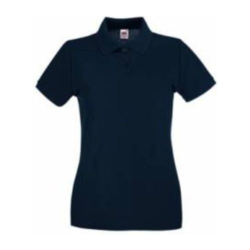 Fruit of the Loom FN01 Női galléros póló, LADY FIT PREMIUM POLO, Deep Navy - M