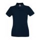 Fruit of the Loom FN01 Női galléros póló, LADY FIT PREMIUM POLO, Deep Navy - XL