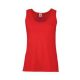 Fruit of the Loom FN02 ujjatlan Női póló LADY FIT VALUEWEIGHT VEST, Red - S