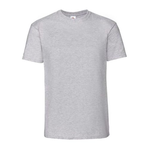 Fruit of the Loom FN55 kereknyakú póló, ICONIC 195 CLASSIC T, Heather Grey - L