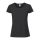 Fruit of the Loom FN56 kereknyakú Női póló, LADIES 195 ICONIC T, Black - S