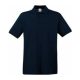 Fruit of the Loom FU21 galléros piké póló, PREMIUM POLO, Deep Navy - 3XL