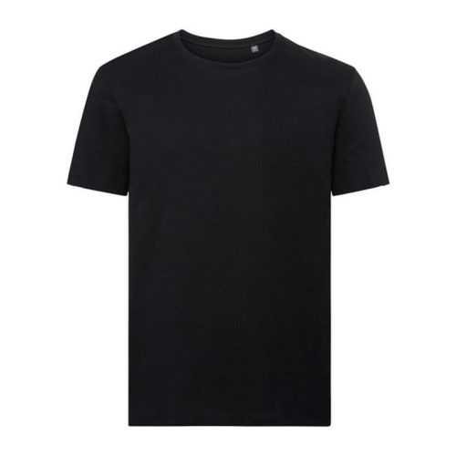 RUSSELL 108M biopamut rövid ujjú férfi póló, Black-2XL