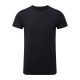 RUSSELL 165M környakas unisex rövid ujjú póló, Black-XL