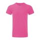 RUSSELL 165M környakas unisex rövid ujjú póló, Pink-XL