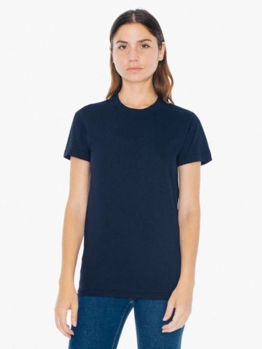 American Apparel jersey Női póló AA2102 rövid ujjú, Navy-L