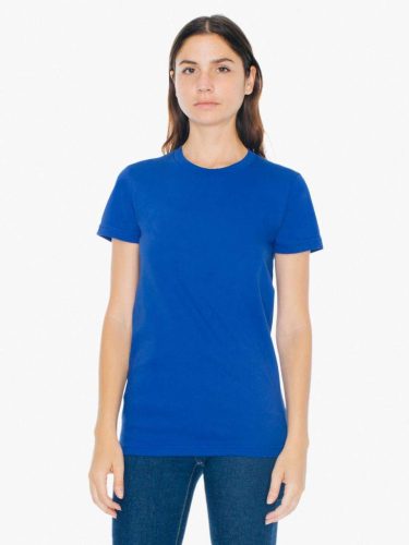 American Apparel jersey Női póló AA2102 rövid ujjú, Royal Blue-L