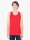 American Apparel uniszex ujjatlan póló AA2408 jersey trikó, Red-S