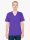 American Apparel jersey V-nyakú póló AA2456 unisex, Purple-S