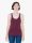 American Apparel tri-blend Női sport hátú trikó, AATR308 ujjatlan póló, Tri-Cranberry-M