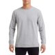 Férfi pulóver környakas vékony, Anvil AN73000, Heather Grey-2XL