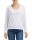 Hosszú ujjú Női póló, Anvil ANL34PV, széles kerek nyakkivágással, White-S