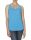 Női sporthátú trikó, Anvil ANL6751, ívelt aljjal, Heather Caribbean Blue-XL