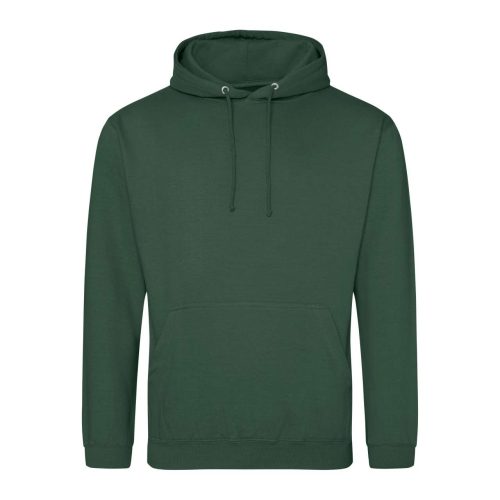 Kapucnis pulóver Just Hoods AWJH001, laza szabású, Bottle Green-2XL