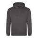 Kapucnis pulóver Just Hoods AWJH001, laza szabású, Charcoal-S