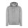 Poliészter sport kapucnis pulóver, Just Hoods AWJH006, Grey Melange-2XL