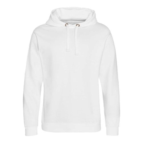 Kapucnis zseb nélküli pulóver, Just Hoods AWJH011, Arctic White-2XL