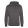 Kapucnis zseb nélküli pulóver, Just Hoods AWJH011, Charcoal-XS