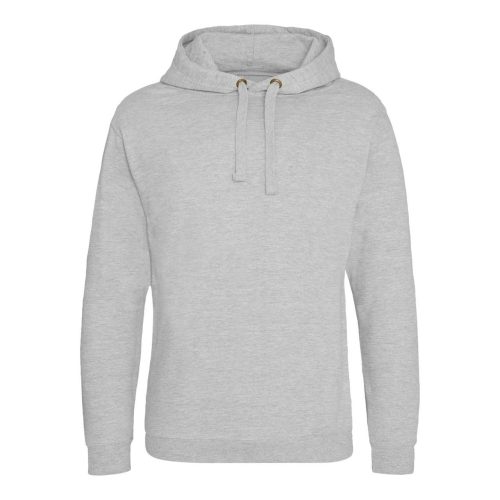 Kapucnis zseb nélküli pulóver, Just Hoods AWJH011, Heather Grey-M