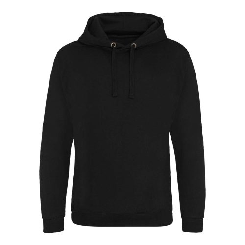 Kapucnis zseb nélküli pulóver, Just Hoods AWJH011, Jet Black-3XL