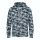 Terpmintás kapucnis pulóver, Just Hoods AWJH014, Grey Camo-L