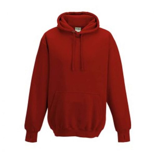 Vastag kapucnis pulóver, Just Hoods AWJH020, Fire Red-2XL