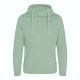 Kereszt nyakú, vastag kapucnis pulóver, Just Hoods AWJH021, Dusty Green-XS