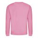 Környakas pulóver, Just Hoods AWJH030, hagyományos szabású, Candyfloss Pink-2XL