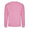 Környakas pulóver, Just Hoods AWJH030, hagyományos szabású, Candyfloss Pink-XS
