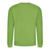 Környakas pulóver, Just Hoods AWJH030, hagyományos szabású, Lime Green-2XL