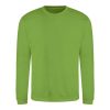 Környakas pulóver, Just Hoods AWJH030, hagyományos szabású, Lime Green-S