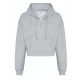 Cipzáros kapucnis Női pulóver, Just Hoods AWJH065, Heather Grey-XL