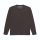 Mosott hatású környakas pulóver, Just Hoods AWJH093, Washed Charcoal-XS