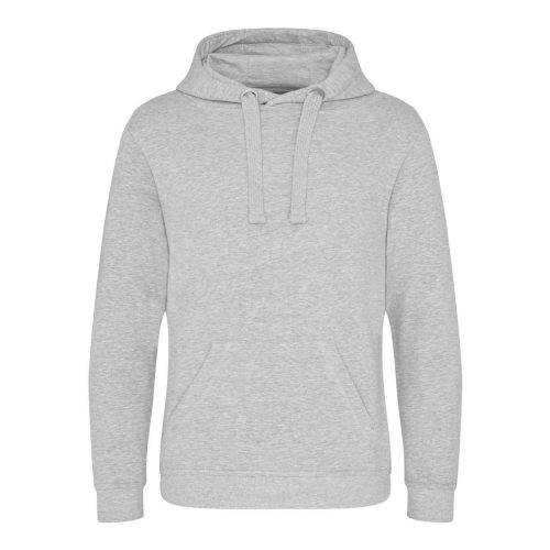 Kapucnis vastag pulóver, Just Hoods AWJH101, kenguruzsebbel, Heather Grey-2XL