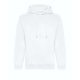 Organikus kapucnis pulóver, Just Hoods AWJH201, Arctic White-2XL