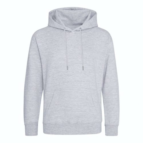 Organikus kapucnis pulóver, Just Hoods AWJH201, Heather Grey-2XL