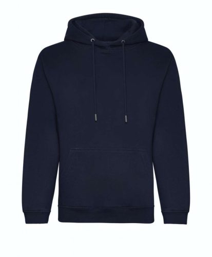 Organikus kapucnis pulóver, Just Hoods AWJH201, New French Navy-3XL