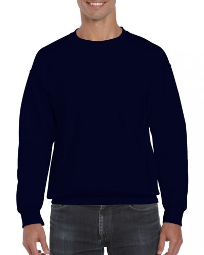 Gildan GI12000, unisex környakas vastag pulóver, Navy-XL