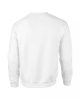 Gildan GI12000, unisex környakas vastag pulóver, White-2XL