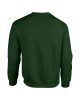 Gildan GI18000, unisex kereknyakú pulóver, Forest Green-3XL