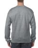 Gildan GI18000, unisex kereknyakú pulóver, Graphite Heather-XL